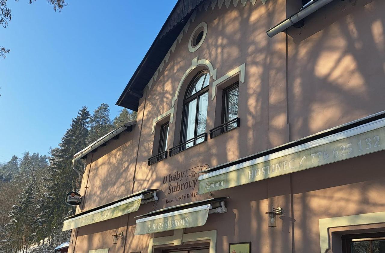 Penzion A Restaurace U Baby Subrovy Hotel Kokorin Exterior photo